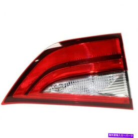 USテールライト シエナ15-16、CAPAドライバ側、インナーテールライト、クリアレンズ For Sienna 15-16, CAPA Driver Side, Inner Tail Light, Clear and Red Lens