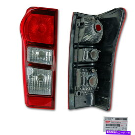 USテールライト Isuzu Holden D-Max Pickup 2012 14 18 LHテールランプ純正パーツトリムレッド Fits Isuzu Holden D-Max Pickup 2012 14 18 LH Tail Lamp Genuine Parts Trim Red