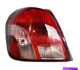 USテールライト トヨタエコー2000-2002ドーマンのためのドライバー左テールライトアセンブリ＃1611400 Driver Left Tail Light Assembly For Toyota Echo 2000-2002 Dorman # 1611400