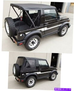 Soft Top �\�t�g�g�b�vTINT Windows�u���b�N - ��؃T�����C�̂��߂�Windows 86-1994��Zip Out Soft Top TINT WINDOWS BLACK -TOP HAS ZIP OUT WINDOWS 86-1994 for Suzuki SAMURAI�y���s�A���i�z