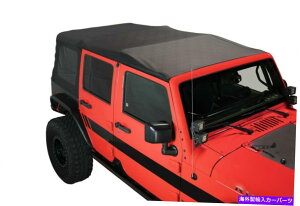 Soft Top OE�����p�\�t�g�g�b�v�u���b�N�_�C�������hW /���F���W�[�v�����O���[4�h�A07-09 OE Replacement Soft Top Black Diamond W/Tinted Window Jeep Wrangler 4 Door 07-09�y���s�A���i�z