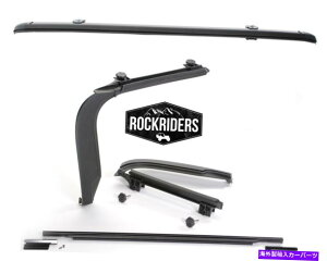 Soft Top t[X̃{EX\tggbvn[hEFACXg[Lbg1997-2006W[vwrangler TJ LJ Frameless Bowless Soft Top Hardware Install Kit 1997-2006 Jeep Wrangler TJ LJ