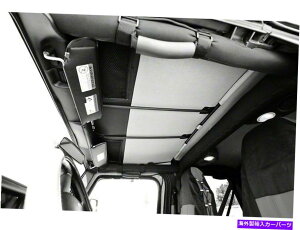 Soft Top 2004-2006�W�[�v�����O���[��������LJ�t���[�����X�u�΂̏_�炩���g�b�v���z�� 2004-2006 Jeep Wrangler Unlimited LJ Frameless Bowless Soft Top Sailcloth Black