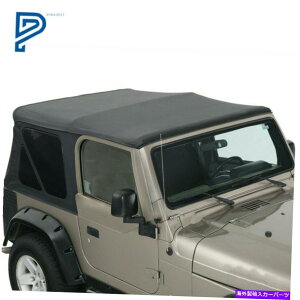 Soft Top 2007N2009NJEEP Wrangler 2-Door̂߂̌p\tggbvF̔wʃEBhE Replacement Soft Top Tinted Rear Windows For 2007-2009 Jeep Wrangler 2-Door