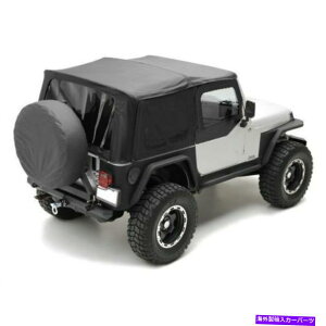 Soft Top 1997 - 2006NW[vO[\tggbvW /Abp[hAFWindowsLbg 1997-2006 Jeep Wrangler Replacement Soft Top w/ Upper Doors & Tinted Windows Kit