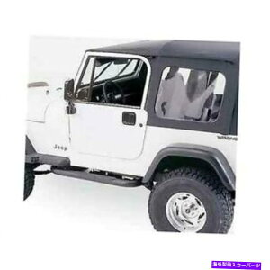 Soft Top Rampage 68035�R���v���[�g�\�t�g�g�b�v�L�b�g�u���b�N�_�C�������h�t�B�b�g87-95�W�[�vCJ��Wrangler Rampage 68035 Complete Soft Top Kit Black Diamond fits 87-95 Jeep CJ & Wrangler�y���s�A���i�z