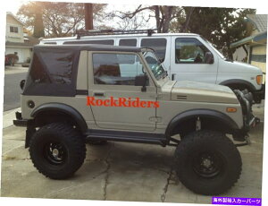 Soft Top 1988-1994�X�Y�L�T�����C�����_�炩���g�b�v�u���b�N 1988-1994 Suzuki Samurai Replacement Soft Top Black with Tinted Windows�y���s�A���i�z