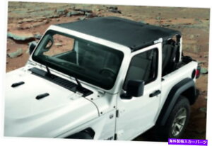Soft Top W[vO[JL 2hAT{lbg\tggbvubNrj[VOEM MOPAR JEEP WRANGLER JL 2 Door Sun Bonnet Soft Top Black Vinyl NEW OEM MOPAR