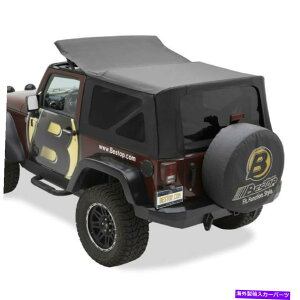 Soft Top 79146-35�u���b�N�_�C�������h�\�t�g�g�b�v����07-18 wrangler jk 2dr Bestop 79146-35 Black Diamond Soft Top Replacement for 07-18 Wrangler JK 2DR�y���s�A���i�z