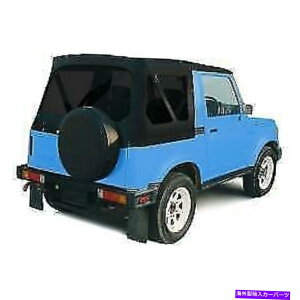 Soft Top 1986- 1994�N��ؕ��m�̂��߂̏_�炩���g�b�v�F�̑��̍�98635 1986- 1994 Soft Top TINTED WINDOWS BLACK 98635 FOR Suzuki SAMURAI�y���s�A���i�z