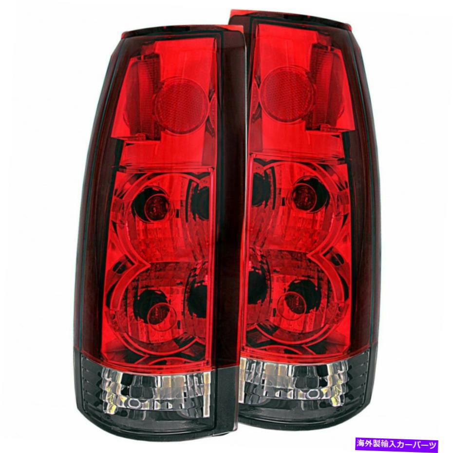 USテールライト GMC用ANZO V3500   R3500 1988 1998 1998 1998 19989 1991Tail Lights Red   Smoke G2 ANZO For GMC V3500 R3500 1988 1989 1990 1991Tail Lights Red Smoke G2