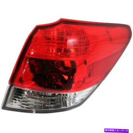 USテールライト アウトバック10-14、助手席側、アウターテールライト、クリアレンズ For Outback 10-14, Passenger Side, Outer Tail Light, Clear and Red Lens