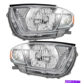 USヘッドライト 新しいペアセットヘッドライトヘッドランプスモークレンズハウジング08-10トヨタハイランダ New Pair Set Headlight Headlamp Smoked Lens Housing for 08-10 Toyota Highlander