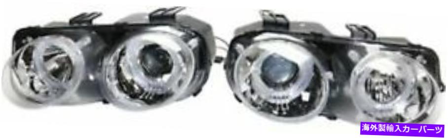 USヘッドライト 左右のクリアレンズ - 98-01 Acura Integraのためのクロムインテリアヘッドライト Left And Right Clear Lens - Chrome Interior Headlight for 98-01 Acura Integra：Us Custom Parts Shop USDM