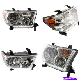 USヘッドライト TO2503171C HEADLIGHT 08-16トヨタセコイアカーパ旅客サイド TO2503171C Headlight for 08-16 Toyota Sequoia CAPA Passenger Side