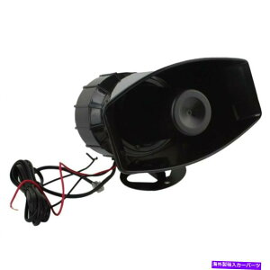 horns 100W�Ԃ̃g���b�N�x�@�΍ЃV�����z�[��7����PA�X�s�[�J�[W / MIC�V�X�e���L�b�g 100W Car Truck Police Fire Siren Horn 7 Sound Loud PA Speaker w/ Mic System Kit�y���s�A���i�z