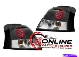 USテールライト Altezza LED TaillightペアブラックフィットトヨタヤリスNCP90ハッチ05-08ニューテール Altezza LED Taillight PAIR Black fit Toyota Yaris NCP90 Hatch 05-08 NEW tail