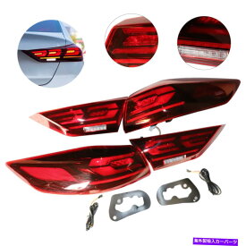 USテールライト 左+右LED TaillightリアトランクブレーキランプフィットHyundai Elantra 2016-2018 Left+Right LED Taillight Rear Trunk Brake Lamp Fits Hyundai Elantra 2016-2018