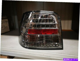 USテールライト VWゴルフ4 MK4 GTI GTD R32 IN.PRO。透明/黒LEDテールライトが左右 VW GOLF 4 MK4 GTI GTD R32 In.pro. Clear/Black LED Tail Lights Left and Right