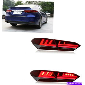 USテールライト 赤いLED Taillightsアセンブリ後部ランプトヨタカムリのシグナル2018-19 AMA Red LED Taillights Assembly Rear Lamps Turn Signal For Toyota Camry 2018-19 AMA