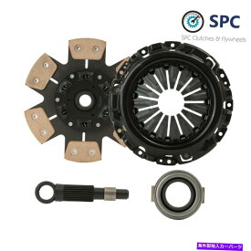 clutch kit SPCステージ4 6パックスプリングレースクラッチキットフィット1987-1995日産パスファインダー3.0L SPC STAGE 4 6-PUCK SPRUNG RACE CLUTCH KIT Fits 1987-1995 NISSAN PATHFINDER 3.0L