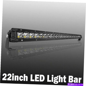 Cs[o[ s[gbv̂߂22C`LEDCgo[P̍^X|bgr[R{ 22 Inch LED Light Bar Single Row Flood & Spot Beam Combo for A Pillar Top