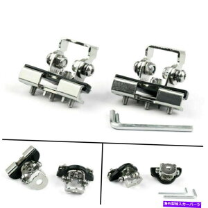 Cs[o[ jo[T2{s[t[hLED[NCgo[}EguPbgNvz_[It[h Universal 2x A Pillar Hood Led Work Light bar Mount Bracket Clamp Holder Offroad