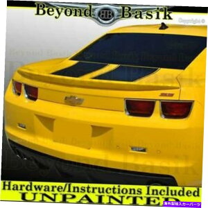 C�s���[�o�[ 2010 2011 2012 2013 2013 Chevy Camaro�t�@�N�g���[�X�^�C���X�|�C���[�t���b�V���E�B���O�ҏW 2010 2011 2012 2013 Chevy CAMARO Factory Style Spoiler Flush Wing UNPAINTED�y���s�A���i�z