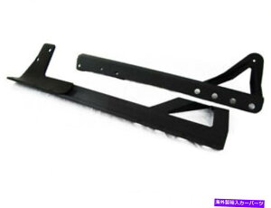 C�s���[�o�[ 07-17�W�[�vwrangler jk 50in���C�g�o�[�E�B���h�E�s���[�u���P�b�g�i�y�A�j 07-17 Jeep Wrangler JK 50in Light Bar Window Pillar Brackets (Pair)�y���s�A���i�z