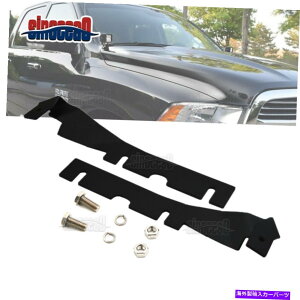 C�s���[�o�[ 10-18�h�b�WRAM 1500/2500�T�C�hA�s���[�t�[�h�a���C�g�o�[�}�E���g�u���P�b�g For 10-18 Dodge Ram 1500/2500 Side A-Pillar Hood Ditch Light Bar Mount Brackets�y���s�A���i�z