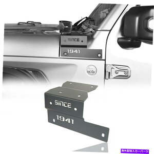 Cs[o[ W[vO[JL 2018-2020̂߂̃L[uCgo[tuPbg 2x A-Pillar LED Cube Light Bar Mounting Brackets for Jeep Wrangler JL 2018-2020