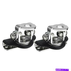 Cs[o[ Ԃ̃jo[T2{s[t[hLED[NCgo[x[X}EguPbgvz_[ Car Universal 2x A Pillar Hood Led Work Light bar Base Mount Bracket lamp Holder