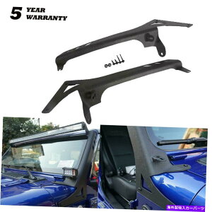 Cs[o[ 52''ledCgo[w /t2018 19 2020W[vO[JL 52''LED Light Bar w/ A-Pillar Mounting Bracket For 2018 19 2020 Jeep Wrangler JL