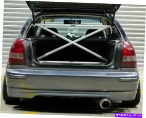 Cs[o[ z_VrbNnb`EK9 1992-2000 Cs[NXo[X 4|CgEg[VOo[ For HONDA CIVIC HATCH EK9 1992-2000 C Pillar Crossbar X 4 Point Ultra Racing Bar