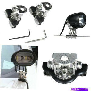 Cs[o[ Ԃ̃jo[T2{s[t[hLED[NCgo[x[X}EguPbgvz_[ Car Universal 2x A Pillar Hood Led Work Light bar Base Mount Bracket lamp Holder