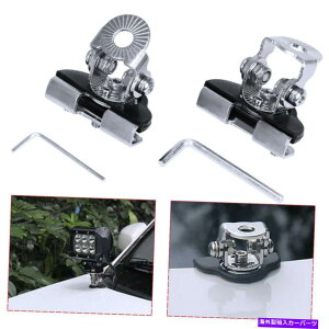 Cs[o[ jo[TAs[t[hLED[NCgo[}EguPbgNvz_[It[h Universal A Pillar Hood LED Work Light Bar Mount Bracket Clamp Holder Offroad