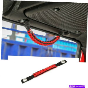 Cs[o[ nhObvs[[o[nhubNbhW[vO[JK 2007-17 Roof Handles Grip Pillar Roll Bar Handle Black Red For Jeep Wrangler JK 2007-17