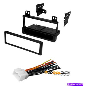 p[c C[n[lXt95-08 Ford / Lincoln / Mercuryp̎ԖVODIN_bVLbg Car Radio Single DIN Dash Kit for 95-08 Ford/Lincoln/Mercury With Wiring Harness