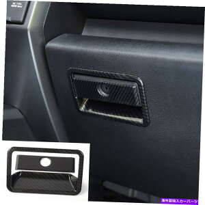 p[c 2015-2020 Ford F150 Â߂Co-Pilot[{bNXnhJo[ABSfJ[g Co-Pilot Storage Box Handle Cover ABS Decal Trim for 2015-2020 Ford F150 A