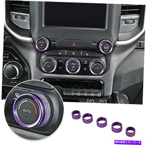 �����p�[�c Dodge Ram 18 +�A�N�Z�T���[�̂��߂̃Z���^�[�R���\�[��AC���W�I�X�C�b�`�m�u�̑��������O Center Console AC Radio Switch Knob Trim Decor Ring For Dodge RAM 18+Accessories�y���s�A���i�z