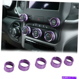 p[c Dodge Ram 1500 18 +pZ^[R\[ACWIXCb`mugOANZT[ Center Console AC Radio Switch Knob Trim Ring Accessories For Dodge RAM 1500 18+
