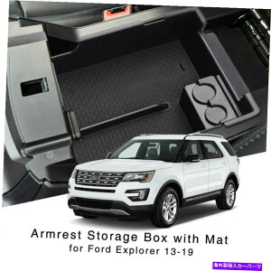 p[c Ford Explorer 2013-2019Z^[R\[A[Xg[{bNXz_[O[ugC For Ford Explorer 2013-2019 Center Console Armrest Storage Box Holder Glove Tray