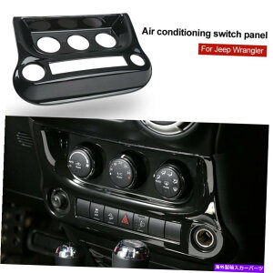 p[c JEEP Wrangler JK 11-17̂߂̃ubNGARXCb`{^plJo[g Black Air Conditioning Switch Button Panel Cover Trim For Jeep Wrangler JK 11-17