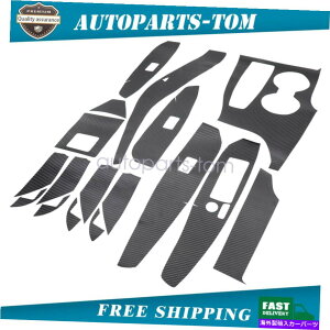 p[c g^Ĵ߂̒Yf@ۂ̎Ԃ̃CeȂLbgJo[̃gXebJ[2018-20 Carbon Fiber Car Interior Decor Kits Cover Trim Sticker for Toyota Camry 2018-20