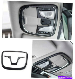 �����p�[�c Jeep Cherokee 2014-2019�̂��߂̑O�������̓Ǐ����C�g�����v�̑����J�o�[�̃g�����t���[�� Front Roof Reading Light Lamp Decor Cover Trim Frame for Jeep Cherokee 2014-2019�y���s�A���i�z