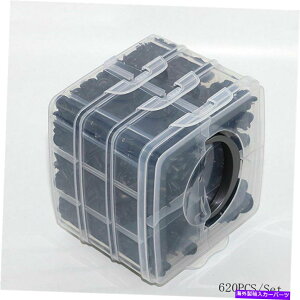 p[c 620s[XԂ̃hÃgop[tF_[̕ێvbVxbgNbvvX`bNt@Xi[ 620pcs Car Door Trim Bumper Fender Retainer Push Rivet Clips Plastic Fasteners
