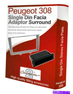 p[c Peugeot 308XeIWIt@NVAt??@VAA_v^plv[ggCDTEh Peugeot 308 stereo radio Facia Fascia adapter panel plate trim CD surround