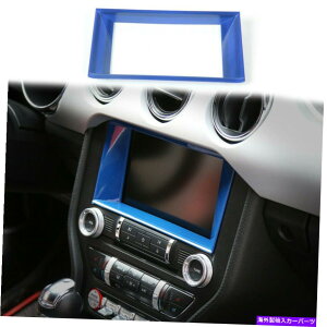 �����p�[�c Dashboard GPS�i�r�Q�[�V�����x�[���J�o�[�t���[���̑����̂��߂̃t�H�[�h�}�X�^���O2015+ Dashboard GPS Navigation Bezel Cover Frame Decor Trim For Ford Mustang 2015+�y���s�A���i�z
