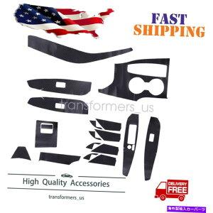 p[c g^J2018-2020̂߂̒Yf@ۂ̎Ԃ̓Lbg̃gXebJ[ Carbon fiber Car Interior Decor Kit Trim Stickers For Toyota Camry 2018-2020 US