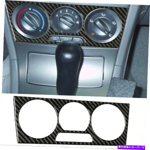 �����p�[�c Subaru Forester 2005-08�̂��߂̒Y�f�@��AC�R���\�[���̓����J�o�[�̃g���� Carbon Fiber AC Console Interior Cover Trim For Subaru Forester 2005-08 Type B�y���s�A���i�z